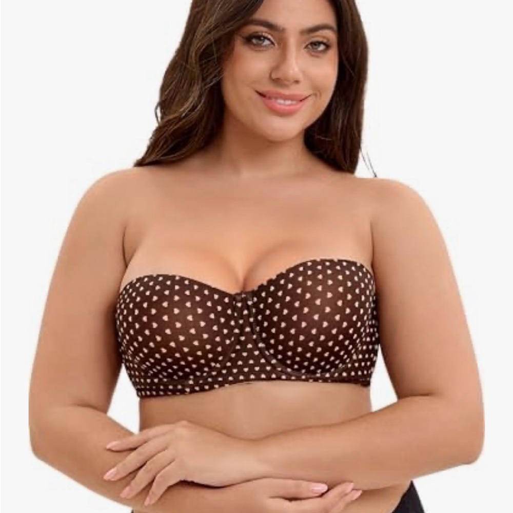 NIB Sexy Push up Strapless Bra 40DDD